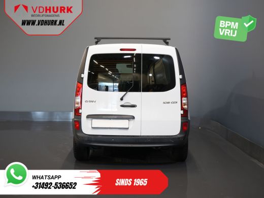 Mercedes-Benz Citan 108 CDI 75 pk BPM VRIJ EUR 6/ NL auto/ Airco/ PDC/ Dakdragers/ Radio ActivLease financial lease