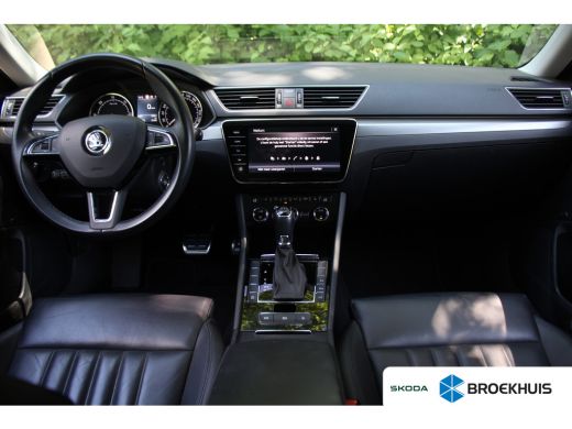 Skoda Superb 1.6 TDI AUTOMAAT | VOL! | TREKHAAK | PANO DAK | LEDER | ORIGINEEL NL! | NAVIGATIE | CANTON AUDIO ... ActivLease financial lease