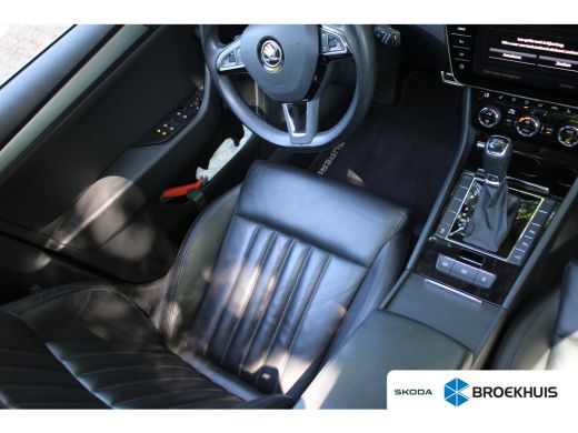 Skoda Superb 1.6 TDI AUTOMAAT | VOL! | TREKHAAK | PANO DAK | LEDER | ORIGINEEL NL! | NAVIGATIE | CANTON AUDIO ... ActivLease financial lease