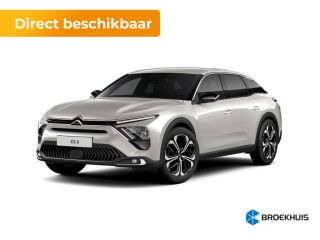 Citroën C5 X Plus | 19" lichtmetalen velgen 'Hephaïs Grey' met Onyx black aero inserts | Achteruitrijcamera me...