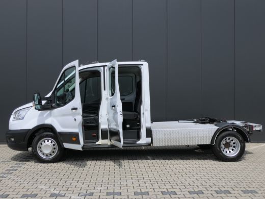Ford Transit 470 2.0 TDCI L3H1 DC Trend RWD | DC | Trekker | Luchtremmen | 4650kg Trekgewicht | 5 Persoons | 1... ActivLease financial lease