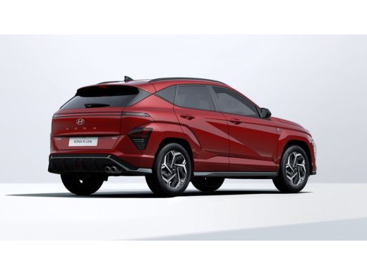 Hyundai Kona 1.6 GDI HEV N Line € 3000,- korting !! | Achteruitrijcamera | Airco (automatisch) | Apple Carplay... ActivLease financial lease