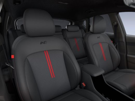 Hyundai Kona 1.6 GDI HEV N Line € 3000,- korting !! | Achteruitrijcamera | Airco (automatisch) | Apple Carplay... ActivLease financial lease