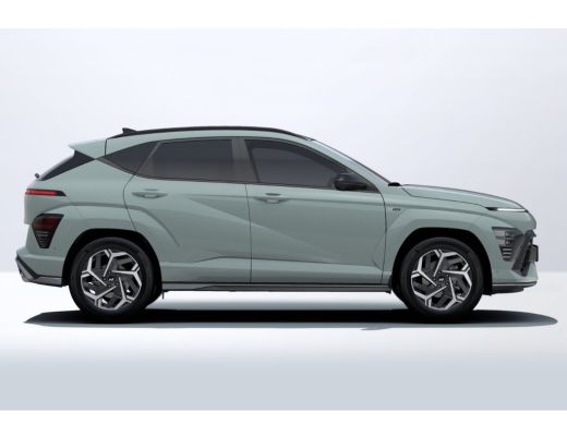 Hyundai Kona 1.6 GDI HEV N Line Sky € 3000,- korting !! | Achteruitrijcamera | Airco (automatisch) | Apple Car... ActivLease financial lease
