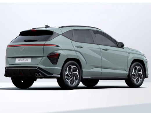 Hyundai Kona 1.6 GDI HEV N Line Sky € 3000,- korting !! | Achteruitrijcamera | Airco (automatisch) | Apple Car... ActivLease financial lease