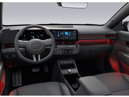 Hyundai Kona 1.6 GDI HEV N Line Sky € 3000,- korting !! | Achteruitrijcamera | Airco (automatisch) | Apple Car... ActivLease financial lease