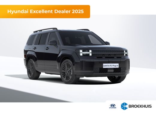 Hyundai Santa Fe Black Line - PHEV € 5000,- korting !! | Achteruitrijcamera met dynamische hulplijnen | Actieve ri...