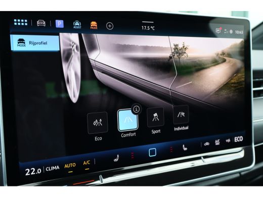 Volkswagen ID.7 Pro Business | Achterbank in ongelijke delen neerklapbaar incl. middenarmsteun en doorlaadmogelij... ActivLease financial lease