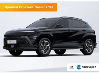 Hyundai Kona 1.6 GDI HEV N Line Sky € 3000,- korting !! | Achteruitrijcamera | Airco (automatisch) | Apple Car...