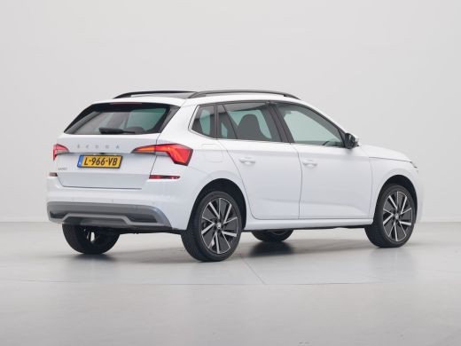 Skoda Kamiq 1.0 TSI 110pk DSG Sport Business Panorama dak 18"lm velgen Keyless Camera Clima ActivLease financial lease