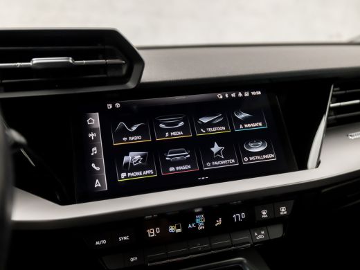 Audi A3 Sportback 30 TFSI Sportline Automaat (APPLE CARPLAY, GROOT NAVI, CLIMATE, PARKEERSENSOREN, SPORTS... ActivLease financial lease