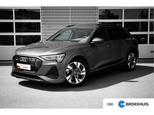 Audi e-tron 50 quattro 313pk Launch edition Black | Panoramadak | 20" | Parkeerhulp | Zwart optiek | Getint Glas Audi e-tron 50 quattro 313pk Launch edition Black | Panoramadak | 20" | Parkeerhulp | Zwart optiek | Getint Glas