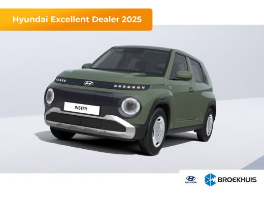 Hyundai Inster E-Motion Vanaf € 293,- p/m Private Lease | € 3500,- korting !! | Actieve rijbaanassistentie (LKA)...