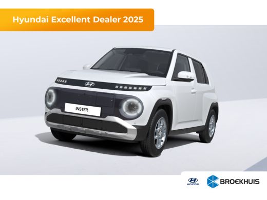 Hyundai Inster Pulse Vanaf € 293,- p/m Private Lease | € 2500,- korting !! | 15-inch lichtmetalen wielen met 185... Hyundai Inster Pulse Vanaf € 293,- p/m Private Lease | € 2500,- korting !! | 15-inch lichtmetalen wielen met 185...