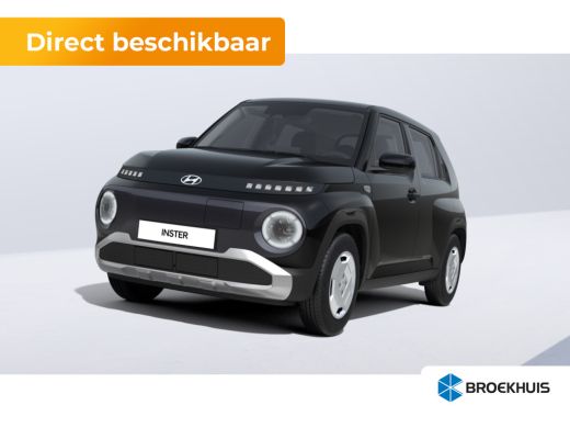 Hyundai Inster E-Motion Vanaf € 293,- p/m Private Lease | € 3600,- korting !! | Aansluiting USB, eerste zitrij |...