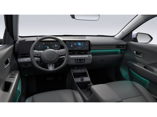 Hyundai Kona Premium € 6500,- korting !! | Actieve rijbaanassistentie (LKA) | Bekerhouder, vóór | Dakrails ActivLease financial lease