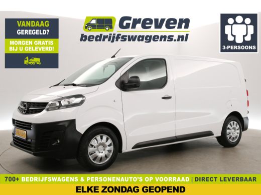 Opel Vivaro 2.0 BlueHDi L2H1 145PK Airco Cruise 360Camera Carplay Navi 3 Persoons PDC Schuifdeur Opel Vivaro 2.0 BlueHDi L2H1 145PK Airco Cruise 360Camera Carplay Navi 3 Persoons PDC Schuifdeur