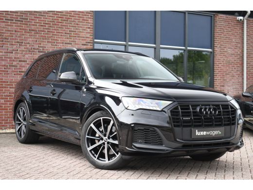 Audi Q7 55 TFSI quattro grijs-kenteken Pano 360-cam 21inch 4wielbest laser-LED ActivLease financial lease
