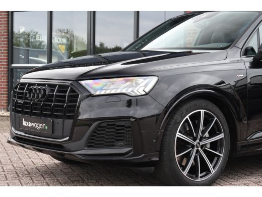 Audi Q7 55 TFSI quattro grijs-kenteken Pano 360-cam 21inch 4wielbest laser-LED ActivLease financial lease