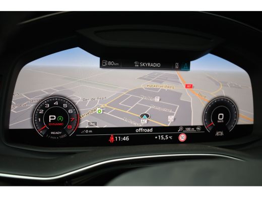 Audi Q7 55 TFSI quattro grijs-kenteken Pano 360-cam 21inch 4wielbest laser-LED ActivLease financial lease