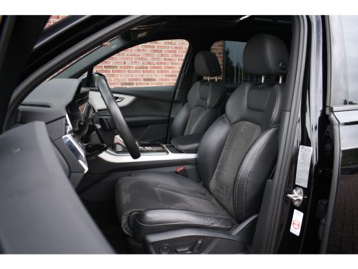 Audi Q7 55 TFSI quattro grijs-kenteken Pano 360-cam 21inch 4wielbest laser-LED ActivLease financial lease