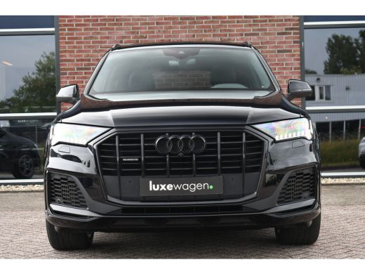 Audi Q7 55 TFSI quattro grijs-kenteken Pano 360-cam 21inch 4wielbest laser-LED ActivLease financial lease