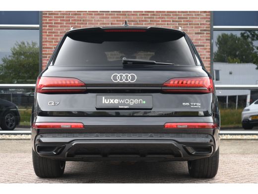 Audi Q7 55 TFSI quattro grijs-kenteken Pano 360-cam 21inch 4wielbest laser-LED ActivLease financial lease