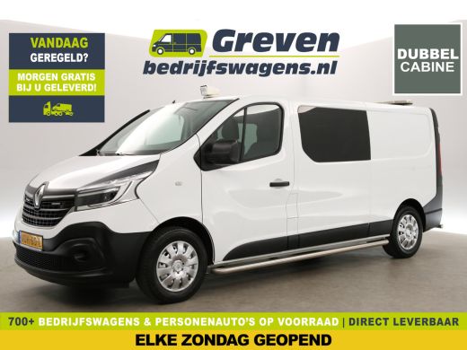 Renault Trafic 2.0 dCi 120 T29 L2H1 Dubbele Cabine Airco Cruise Navi 6 Persoons LED PDC Elektrpakket Renault Trafic 2.0 dCi 120 T29 L2H1 Dubbele Cabine Airco Cruise Navi 6 Persoons LED PDC Elektrpakket