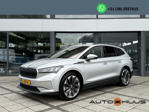 Skoda Enyaq iV 60 Aut | Full | Trekhaak | Leder | Navi | Camera | 21 inch | Climate Pack