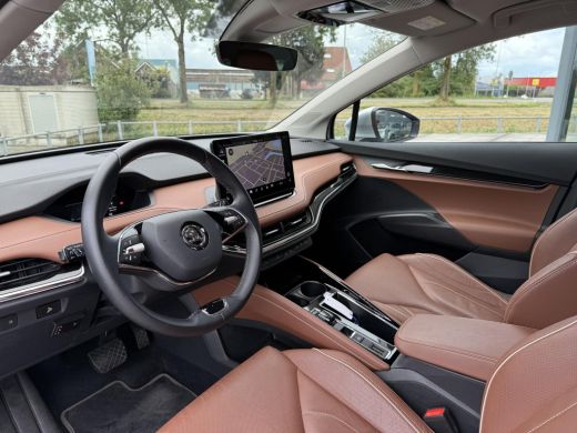 Skoda Enyaq iV 60 Aut | Full | Trekhaak | Leder | Navi | Camera | 21 inch | Climate Pack ActivLease financial lease