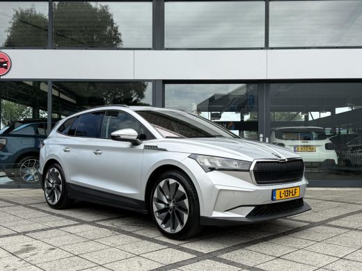 Skoda Enyaq iV 60 Aut | Full | Trekhaak | Leder | Navi | Camera | 21 inch | Climate Pack ActivLease financial lease