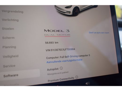 Tesla Model 3 Performance AWD 75 kWh | Autopilot | 461pk | Leder | 19'' ActivLease financial lease