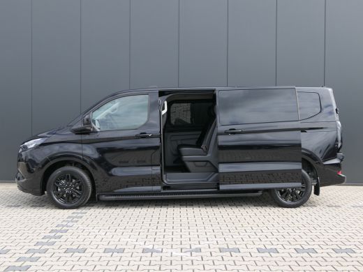 Ford Transit Custom 320 2.5 PHEV L2H1 Black Platinum DC | Dubbele Cabine | Leder | 360 Camera | Dubbele Schuifdeur | ... ActivLease financial lease