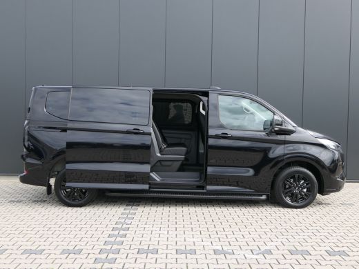 Ford Transit Custom 320 2.5 PHEV L2H1 Black Platinum DC | Dubbele Cabine | Leder | 360 Camera | Dubbele Schuifdeur | ... ActivLease financial lease