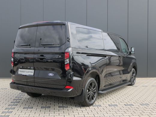 Ford Transit Custom 320 2.5 PHEV L2H1 Black Platinum DC | Dubbele Cabine | Leder | 360 Camera | Dubbele Schuifdeur | ... ActivLease financial lease