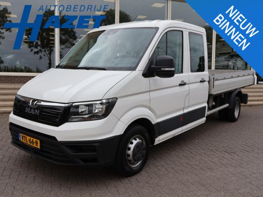 MAN TGE 50 2.0 TDI 177 PK DSG AUT. D.C. DUBBEL LUCHT 7-PERS. OPEN LAADBAK + 3500 KG TREKHAAK | STANDKACHEL MAN TGE 50 2.0 TDI 177 PK DSG AUT. D.C. DUBBEL LUCHT 7-PERS. OPEN LAADBAK + 3500 KG TREKHAAK | STANDKACHEL