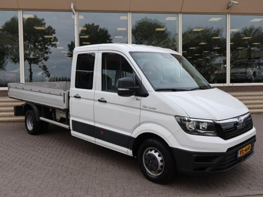 MAN TGE 50 2.0 TDI 177 PK DSG AUT. D.C. DUBBEL LUCHT 7-PERS. OPEN LAADBAK + 3500 KG TREKHAAK | STANDKACHEL ActivLease financial lease