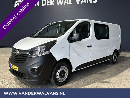 Opel Vivaro 1.6 CDTI 126pk L2H1 Dubbele cabine Euro6 Airco | 5-Zits | Navigatie | Trekhaak | Camera cruisecon... ActivLease financial lease