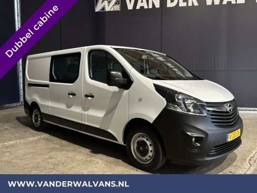 Opel Vivaro 1.6 CDTI 126pk L2H1 Dubbele cabine Euro6 Airco | 5-Zits | Navigatie | Trekhaak | Camera cruisecon... ActivLease financial lease