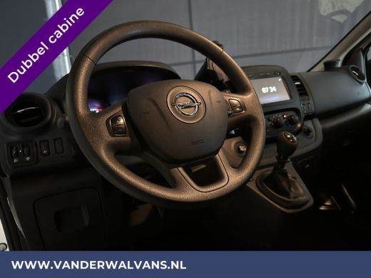 Opel Vivaro 1.6 CDTI 126pk L2H1 Dubbele cabine Euro6 Airco | 5-Zits | Navigatie | Trekhaak | Camera cruisecon... ActivLease financial lease