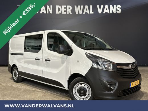 Opel Vivaro 1.6 CDTI 126pk L2H1 Dubbele Cabine Euro6 *Rijklaar Direct Rijden* Airco | 5-Zits | Camera | Navig... Opel Vivaro 1.6 CDTI 126pk L2H1 Dubbele Cabine Euro6 *Rijklaar Direct Rijden* Airco | 5-Zits | Camera | Navig...