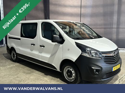 Opel Vivaro 1.6 CDTI 126pk L2H1 Dubbele Cabine Euro6 *Rijklaar Direct Rijden* Airco | 5-Zits | Camera | Navig... ActivLease financial lease