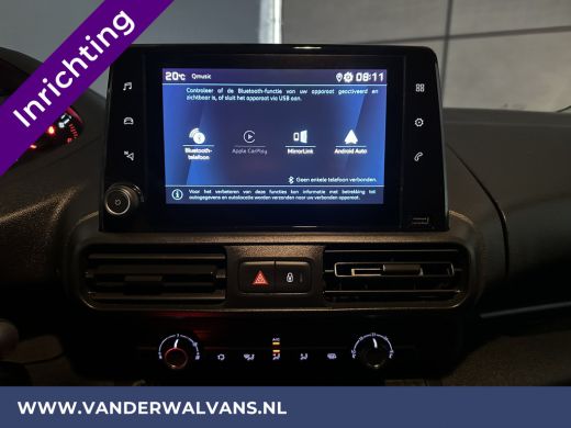 Peugeot Partner 1.5 BlueHDI 102pk L1H1 inrichting Euro6 Airco | Apple Carplay | Cruisecontrol Parkeersensoren, An... ActivLease financial lease
