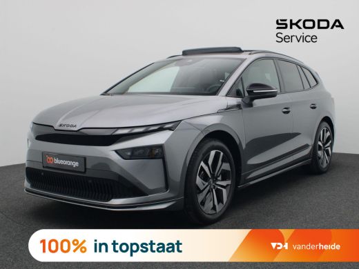 Skoda Enyaq iV 85 Sportline 77KW 286PK Pano-Schuifkanteldak, Warmtepomp, Achteruitrijcamera, Navigatie, Keyless,... Skoda Enyaq iV 85 Sportline 77KW 286PK Pano-Schuifkanteldak, Warmtepomp, Achteruitrijcamera, Navigatie, Keyless,...