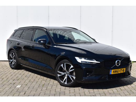 Volvo  V60 2.0 T6 Recharge AWD R-Design | UNIEK - NieuwLeder! | LageKM! | Trekhaak | Adap. Cruise | Stoel/St... ActivLease financial lease