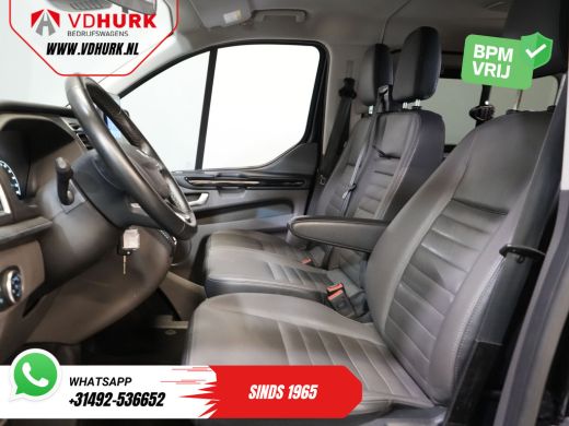 Ford Transit Custom 2.0 TDCI 130 pk Aut. L2 Trend BPM VRIJ! DC Dubbel Cabine 2x Schuifdeur/ Leder/ Elek.Stoel/ Raptor... ActivLease financial lease