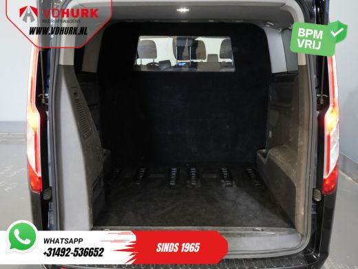 Ford Transit Custom 2.0 TDCI 130 pk Aut. L2 Trend BPM VRIJ! DC Dubbel Cabine 2x Schuifdeur/ Leder/ Elek.Stoel/ Raptor... ActivLease financial lease