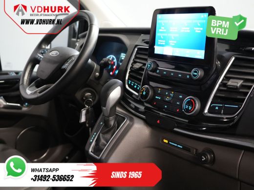 Ford Transit Custom 2.0 TDCI 130 pk Aut. L2 Trend BPM VRIJ! DC Dubbel Cabine 2x Schuifdeur/ Leder/ Elek.Stoel/ Raptor... ActivLease financial lease