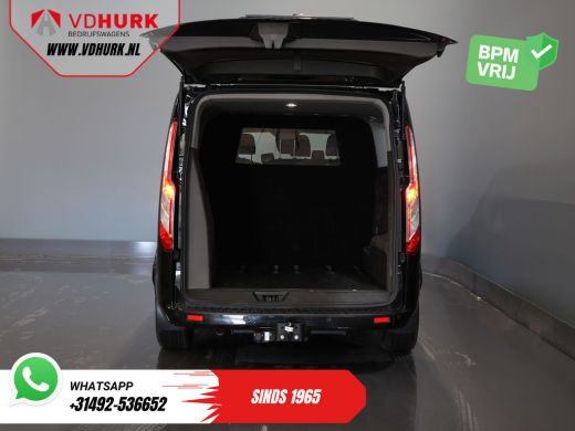 Ford Transit Custom 2.0 TDCI 130 pk Aut. L2 Trend BPM VRIJ! DC Dubbel Cabine 2x Schuifdeur/ Leder/ Elek.Stoel/ Raptor... ActivLease financial lease