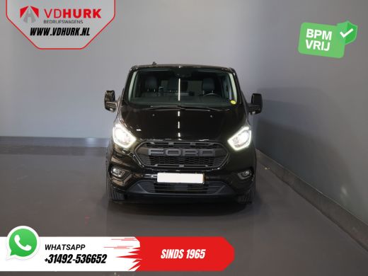 Ford Transit Custom 2.0 TDCI 130 pk Aut. L2 Trend BPM VRIJ! DC Dubbel Cabine 2x Schuifdeur/ Leder/ Elek.Stoel/ Raptor... ActivLease financial lease